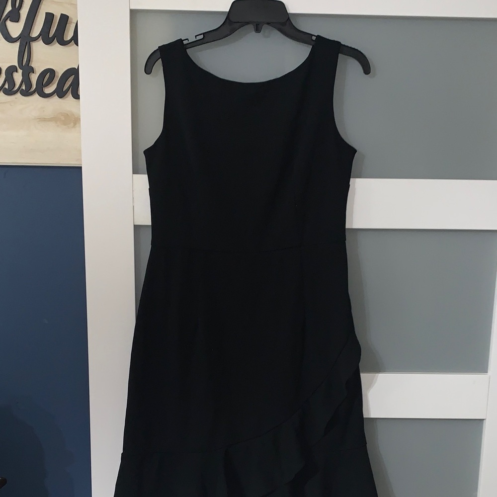 Shelby & Palmer Black Midi Dress